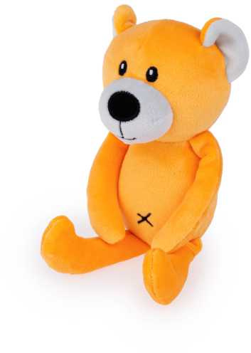 Dumel BALIBAZOO BB 81999 Meškiukas priglaustas geltonas 19cm