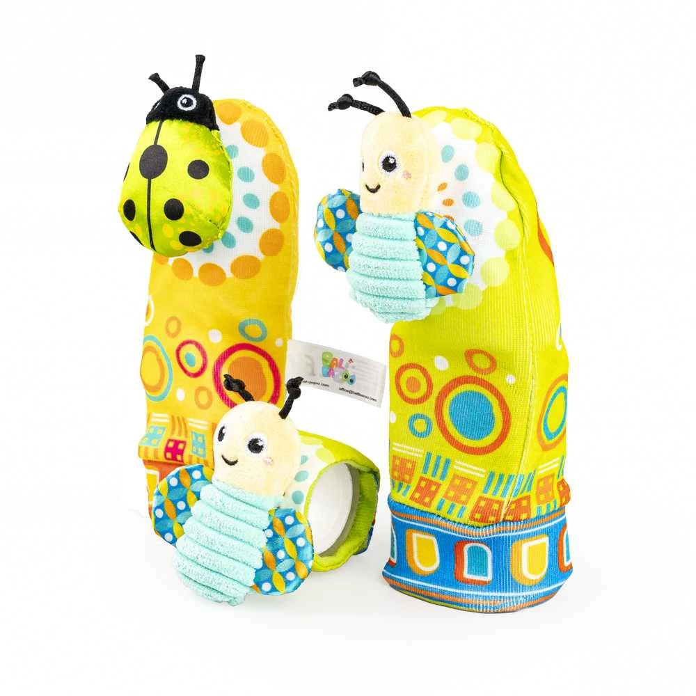 Dumel BALIBAZOO BB 82624 Kojinių ir barškučių rinkinys Meadow
