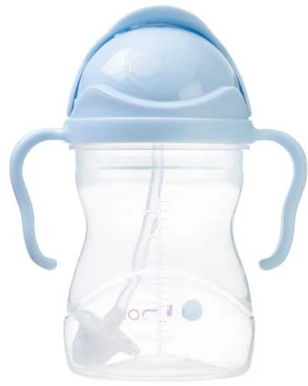 B.BOX BB00519 Vandens butelis su šiaudeliu 240 ml Bubblegum