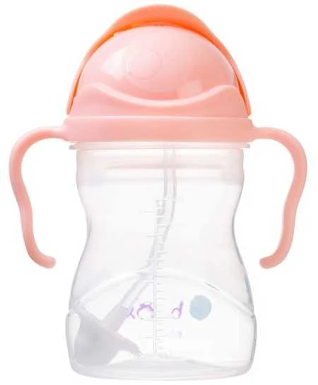 B.BOX BB00521 Vandens butelis su šiaudeliu 240 ml