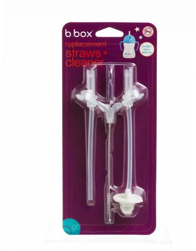 B.BOX BB00525 Pakaitiniai šiaudeliai ir šepetys