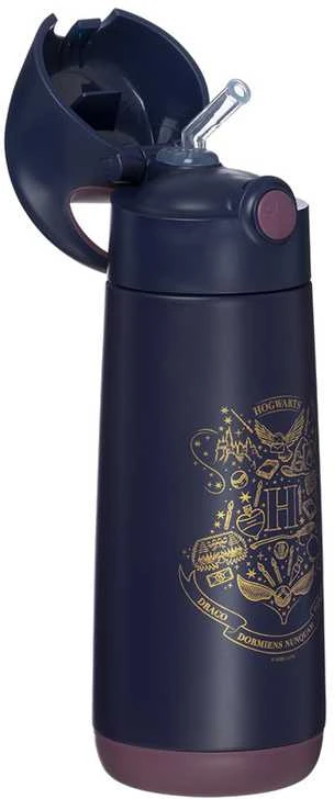 B.BOX BB0917 Termo buteliukas - vandens butelis su šiaudeliu 500 ml Haris Poteris