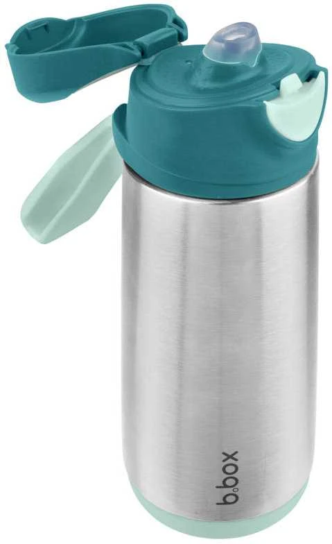 B.BOX BB500907 Termo buteliukas su sportiniu snapeliu 500 ml Emerald Forest