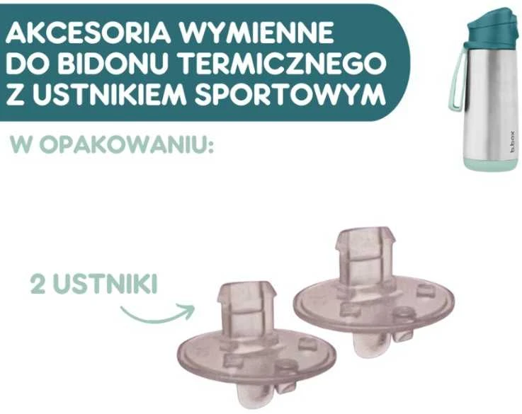 B.box atsarginiai kandikliai – 2 vnt. rinkinys