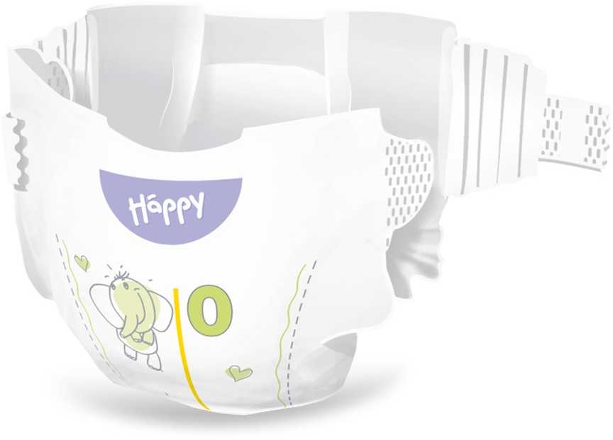 BELLA Baby Happy sauskelnės neišnešiotiems kūdikiams 0 PRIEŠ NAUJAGIMĮ iki 2kg 46 vnt.