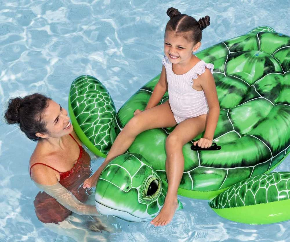 Bestway pripučiamas čiužinys su rankenomis TURTLE 41524