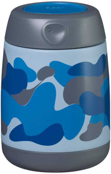 Bez Marki Mėlyna B.BOX BB400305 Mini termosas 210 ml Mėlyna Camo
