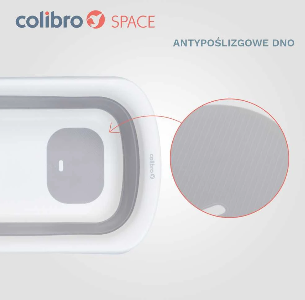 Blue COLIBRO kūdikių vonia SPACE CLOUDY Mėlynas