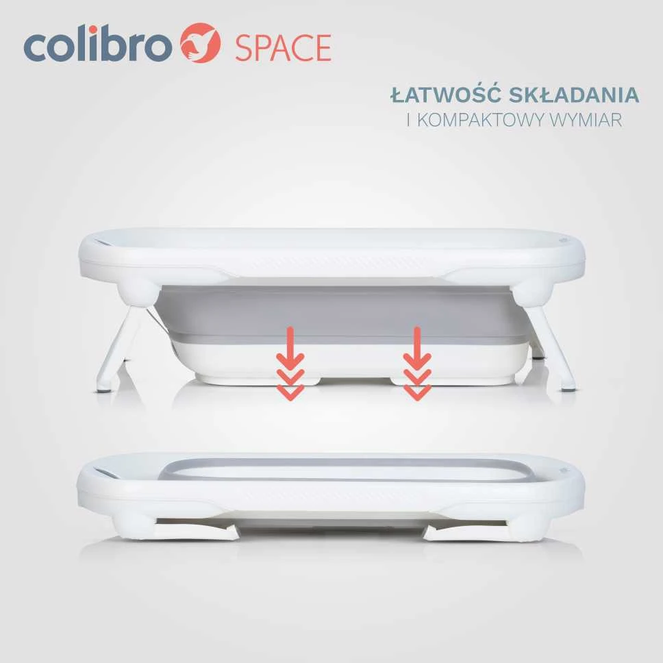 Blue COLIBRO kūdikių vonia SPACE CLOUDY Mėlynas