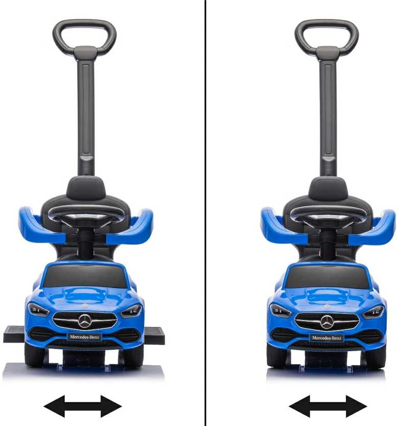 Mėlyna MILLY MALLY 6106 Transporto priemonė su rankena Mercedes C-Class Mėlyna