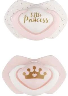 CANPOL BABIES silikoninis simetrinis čiulptukas ROYAL BABY, 0-6 mėn., 2 vnt., 22/650_pin