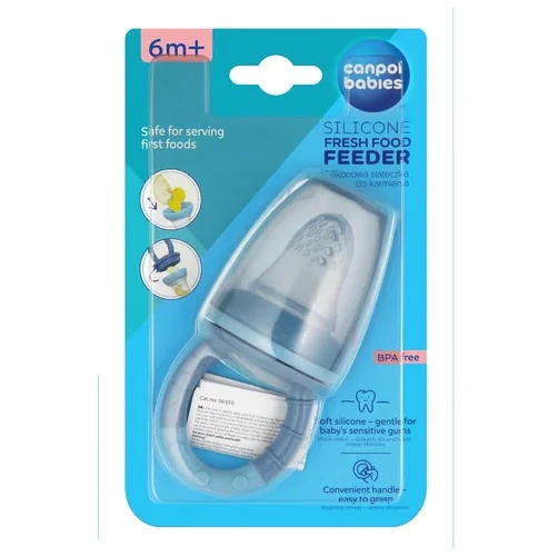 CANPOL 56/010 Silikoninis maitinimo sietelis mėlynas blu2