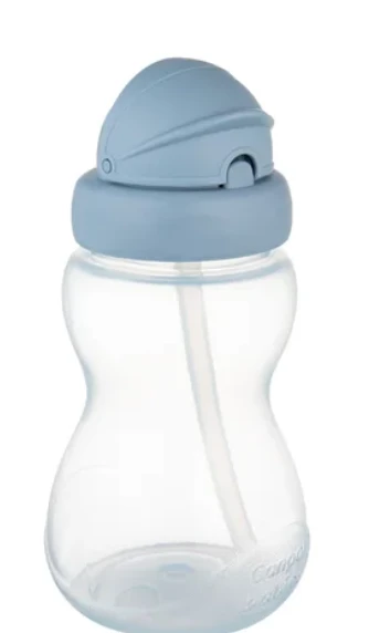 CANPOL BABIES gertuvė su šiaudeliu 12m+, 270ml, 56/109_blu2