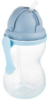 Canpolbabies CANPOL BABIES gertuvė su šiaudeliu 370ml 56/113_blue2