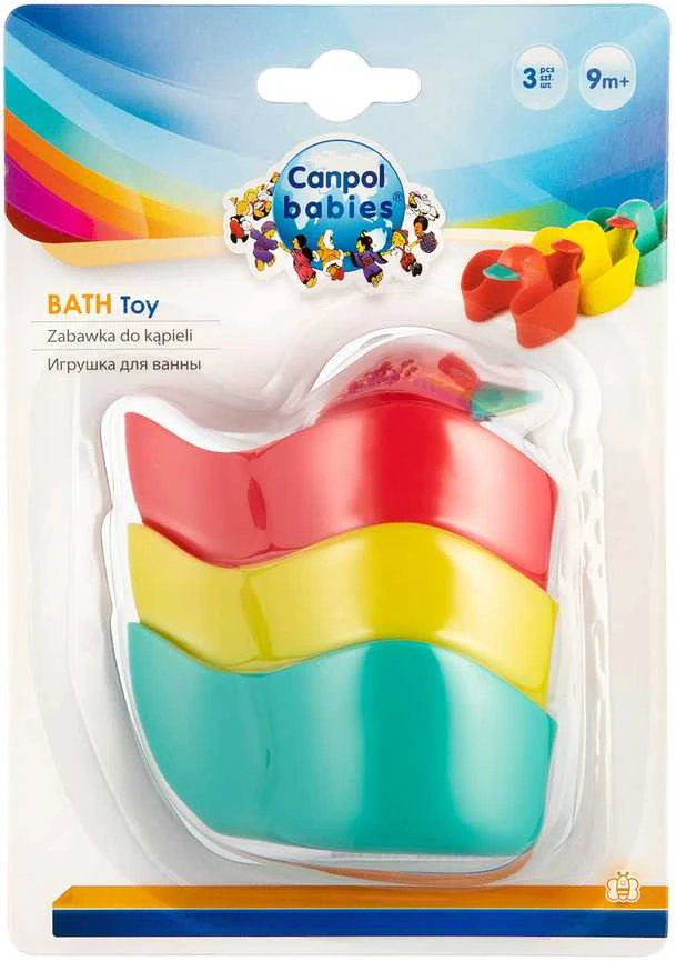 CANPOL BABIES vonios žaislai Ducks, 3vnt., 56/498