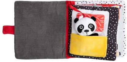 Canpolbabies CANPOL 68/088 Sensorinė manipuliacinė knygelė BabiesBoo Panda