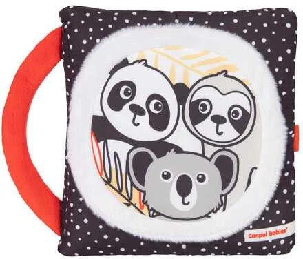 Canpolbabies CANPOL 68/088 Sensorinė manipuliacinė knygelė BabiesBoo Panda