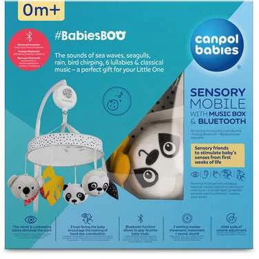 CANPOL 68/093 Sensorinė muzikos dėžutė / Bluetooth karuselė BabiesBoo