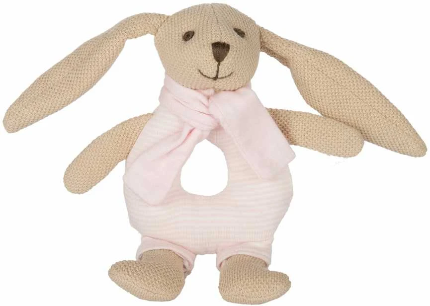 CANPOL 80/201 Minkštas barškutis Bunny rožinis