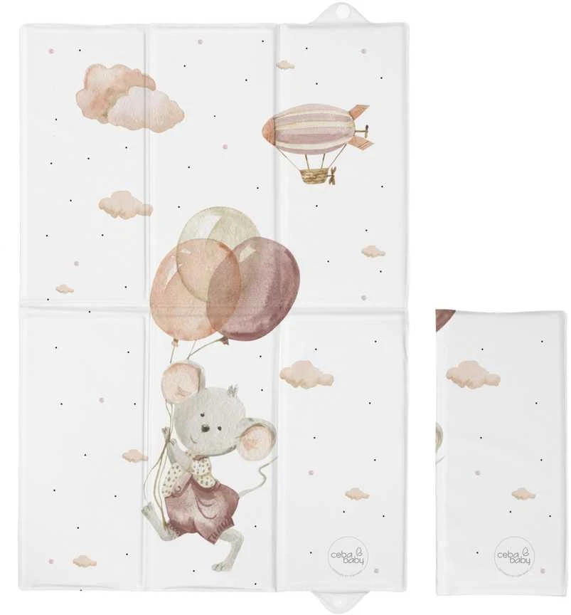 CebaBaby vystymo kilimėlis sulankstomas peliukas 60x40cm W-305-000-727