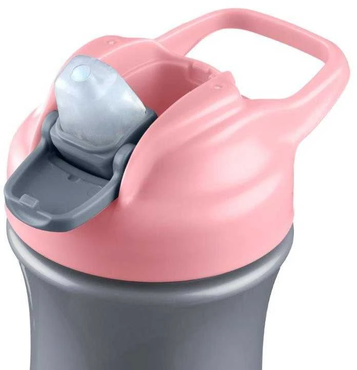 CHICCO 00006920100000 Vandens butelis su minkštu snapeliu 350 ml 2Y+ GIRL