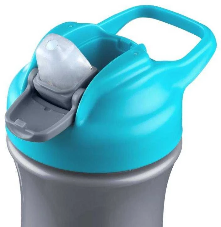 CHICCO 00006920200000 Vandens butelis su minkštu snapeliu 350 ml 2Y+ BOY