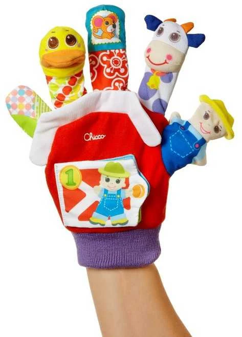 CHICCO 00007651000000 lėlių pirštinė