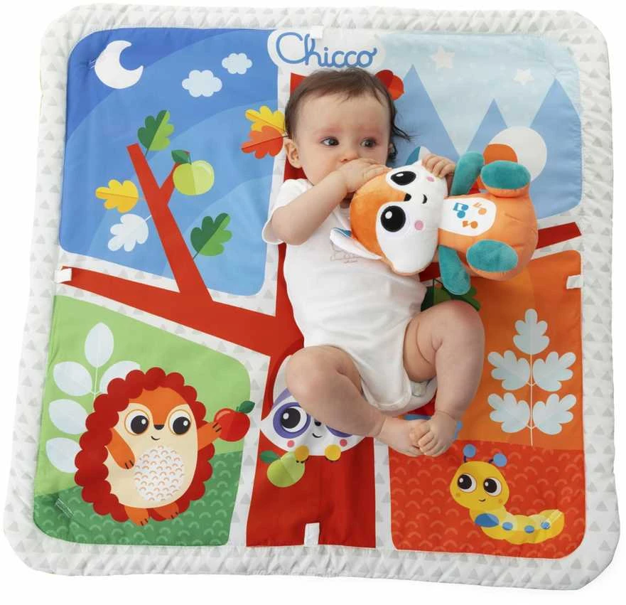 CHICCO 00011354000000 stebuklingas miško mokomasis kilimėlis