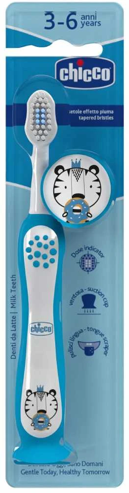 CHICCO 00012083110000 Tigger dantų šepetėlis 3-6l