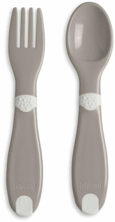 Chicco Pirmasis plastikinis stalo įrankių kamuoliukas 12 mėn.+