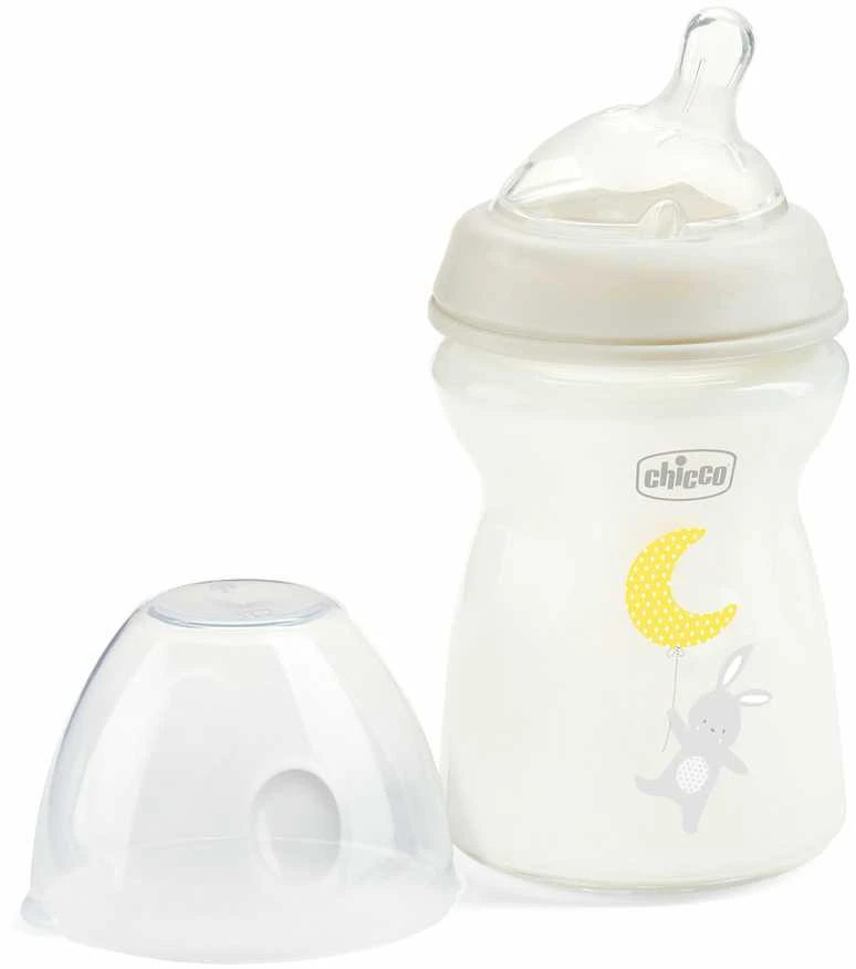 Chicco Natural Feeling Crystal T silikoninis buteliukas buteliukas 250ml