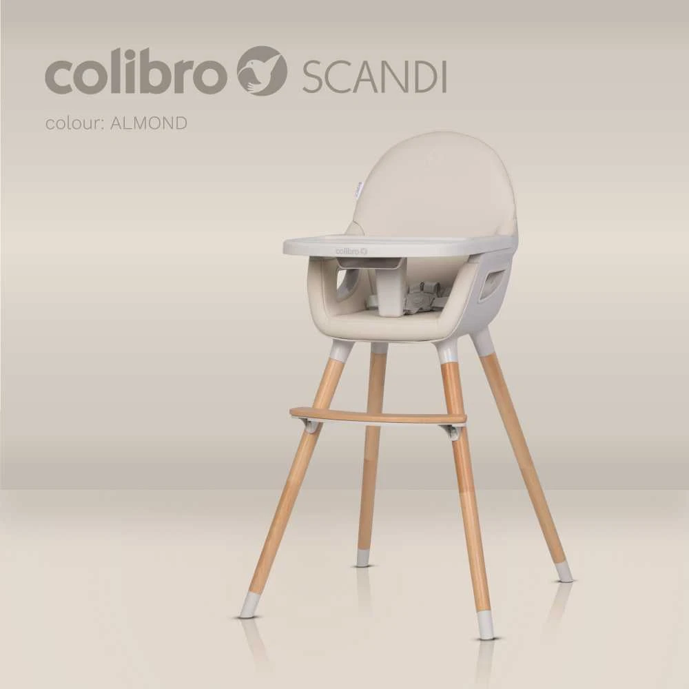 Maitinimo kėdutė Colibro Scandi, Almond