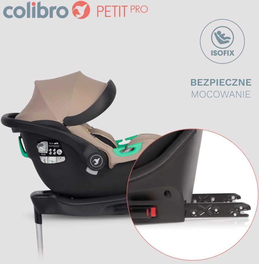 COLIBRO Automobilinė kėdutė PETIT PRO CAMEL