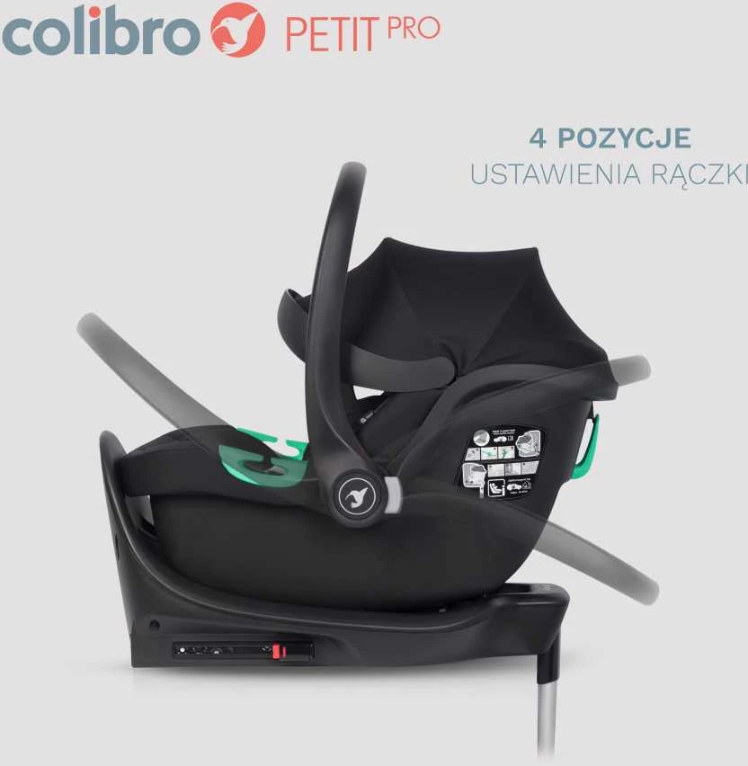 COLIBRO automobilinė kėdutė PETIT PRO ONYX
