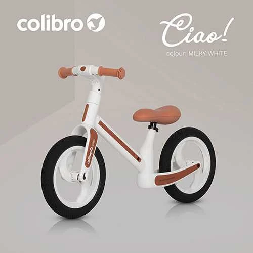 Balansinis dviratukas Colibro Ciao, Milky baltas