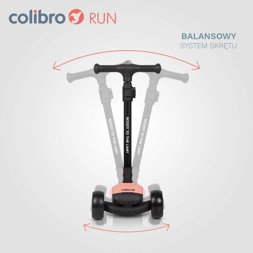 COLIBRO Vaikiškas paspirtukas RUN CERAMIC