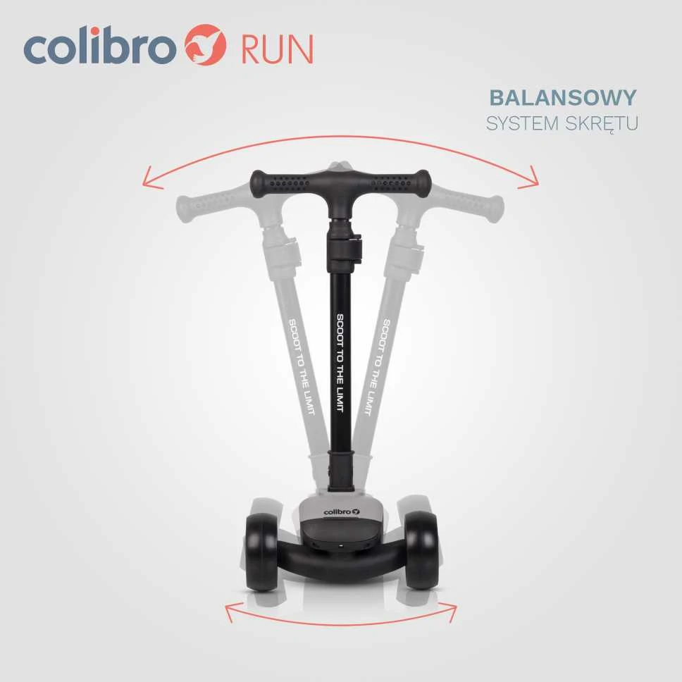 COLIBRO Vaikiškas paspirtukas RUN MAGNETIC