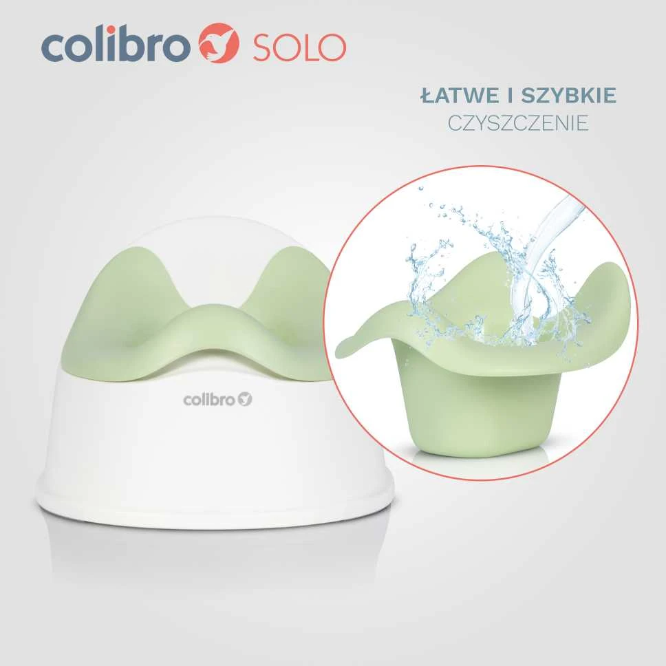 COLIBRO Vaikiškas puodukas SOLO COOL žalias