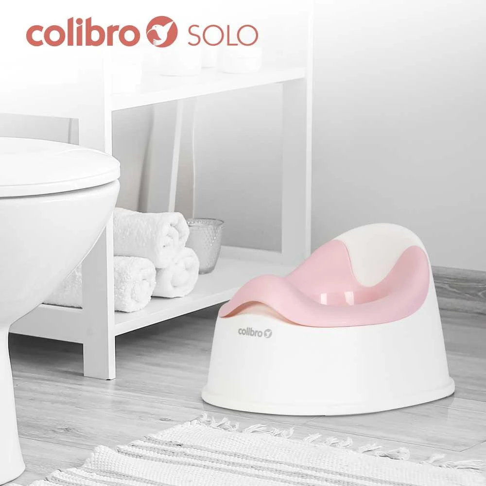 COLIBRO Vaikiškas puodukas SOLO ROSE rožinis
