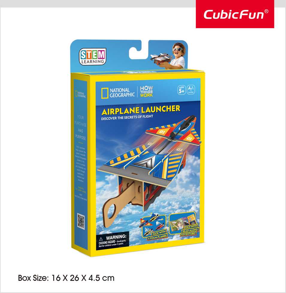 Dėlionė CubicFun CUBIC FUN National Geographic 3D-palapeli "Paleidimo Platforma"