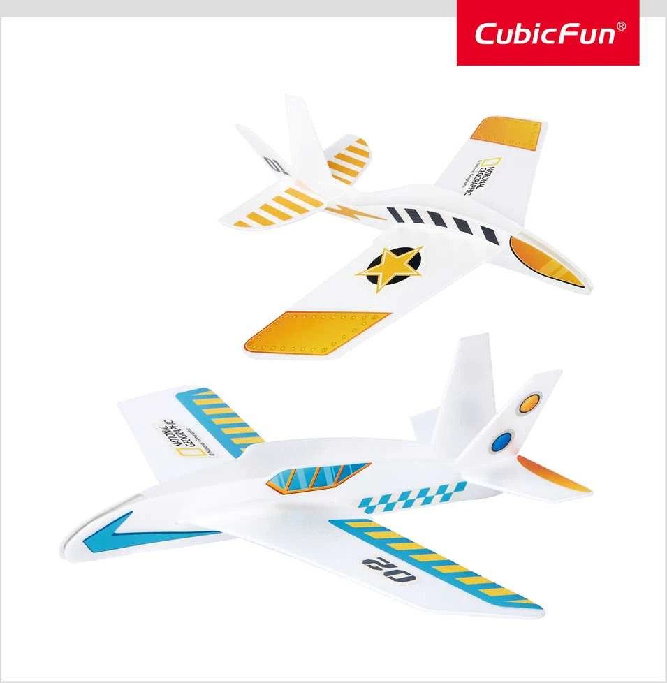 Dėlionė CubicFun CUBIC FUN National Geographic 3D-palapeli "360° Lėktuvėliai Bumerangai"