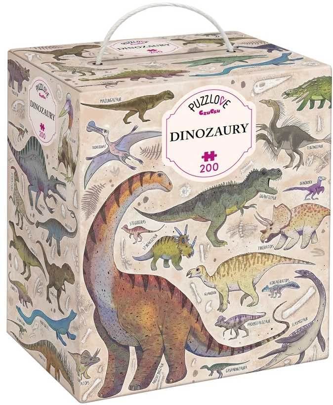 CzuCzu Dėlionė 200 vnt. - Dinozaurai
