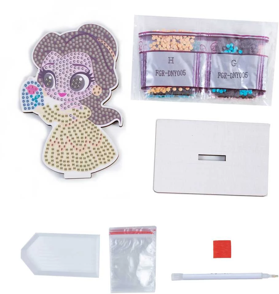 CRAFT BUDDY DISNEY PRINCESS CRYSTAL ART Figūrėlė „Bela“