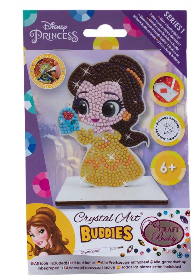 CRAFT BUDDY DISNEY PRINCESS CRYSTAL ART Figūrėlė „Bela“