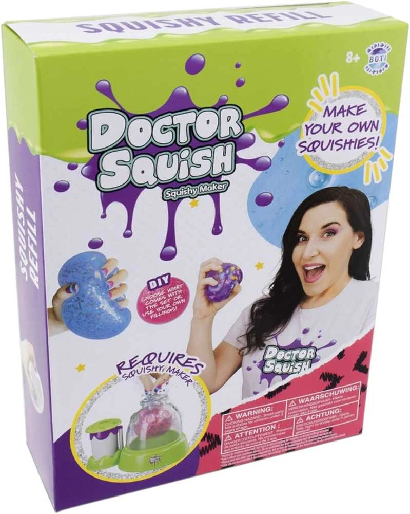 TY DOCTOR SQUISH Suspaudžiamų kamuoliukų gaminimo rinkinio papildymas