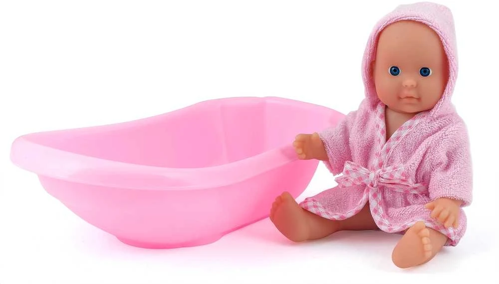DOLLSWORLD Vonelė su lėlyte, 17 cm