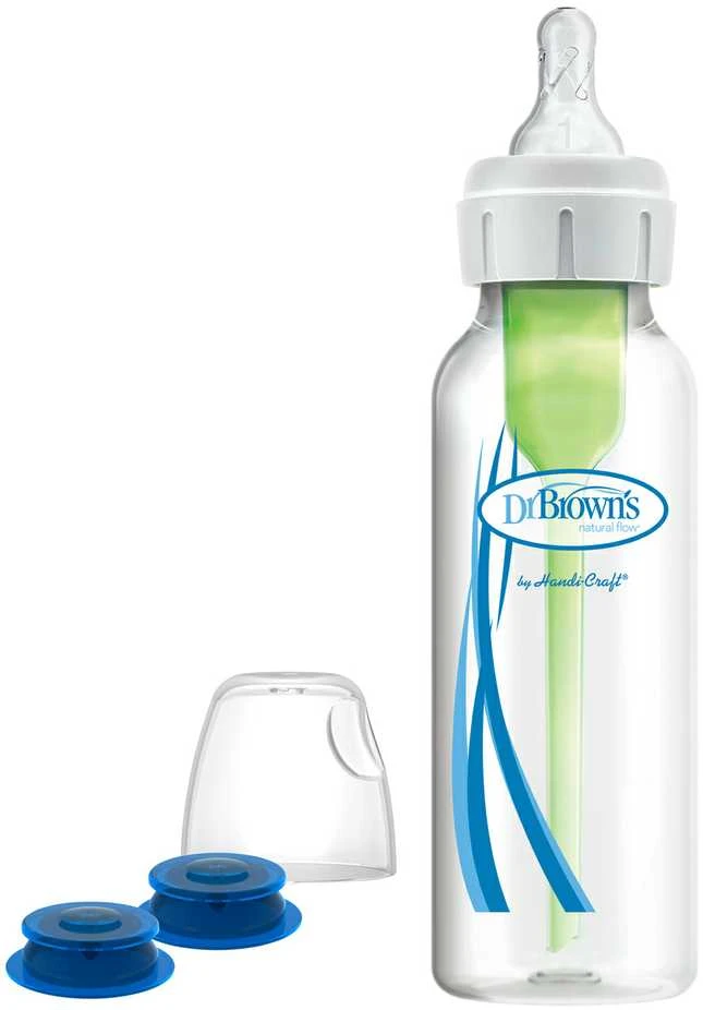 U Grow DR. BROWN'S buteliukas siauru kakleliu su spec. paskirties vožtuvu, 250ml