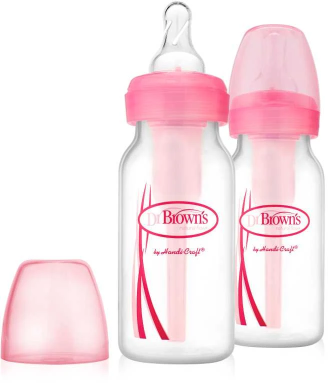 Dr Browns Dr.Browns SB82305 standartinis buteliukas 250ml PARINKTYS 2 pakuotė rožinė