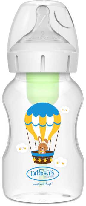 DR. BROWN'S Buteliukas Options+ plačiu kakleliu 330ml, BALLOON
