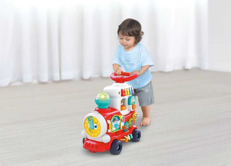 Balibazoo DUMEL DD 10226 važiuojamasis traukinys 4in1
